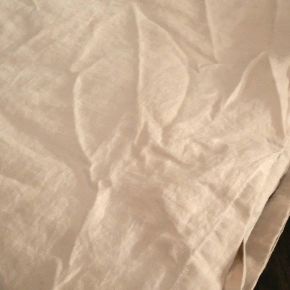 Quince European Linen Duvet Cover ONLY King California King  Sand Beige Tan